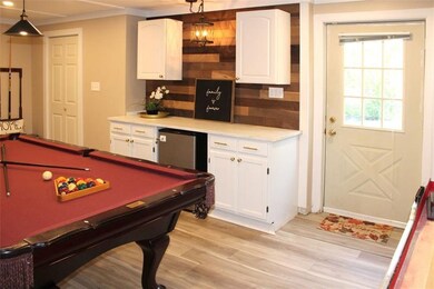 Another view of the lower level living space