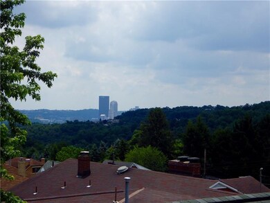 Take in the view of downtown from the back yard!