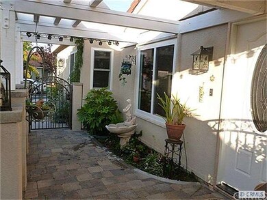 Court yard and covered patio