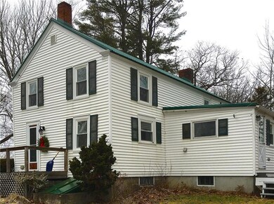 An addition on back of house...