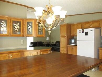 How about the glass inserts in the upper cupboards