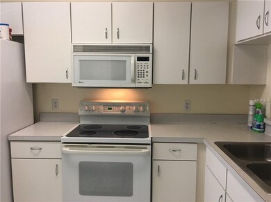 Nice bright kitchen with microwave and ceramic coo