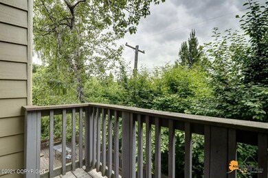 Upstairs deck