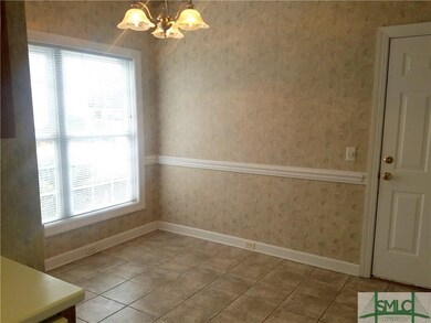 Breakfast area.  Door to the right of photo leads 