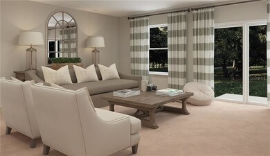 family Room -  Image of furnished model