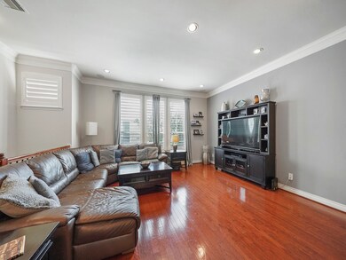 Open and bright living room