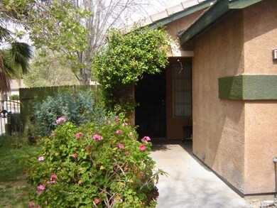 Peaceful entrance to house