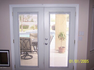 FRENCH DOORS OFF FAMILY ROOM