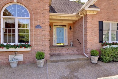 Covered front porch