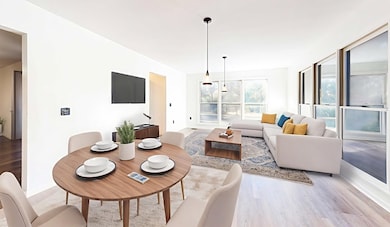 Breakfast area and den