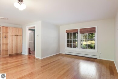 Living area with Entryway to the left.