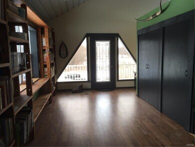 Entrance through front door