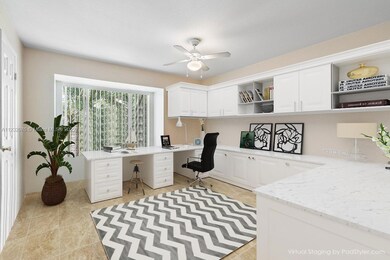 Second Bedroom set up as an office