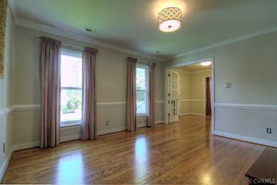 Formal living room or office space with double Fre
