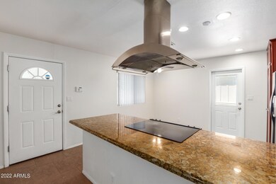 Oversized counter space