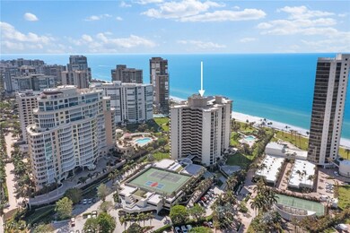 Drone / aerial view with a view of the beach and a