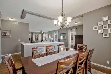 View of Living Room from Formal Dining Room