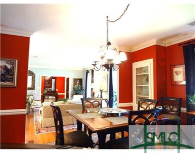Dining Room. Dining room features built in storage