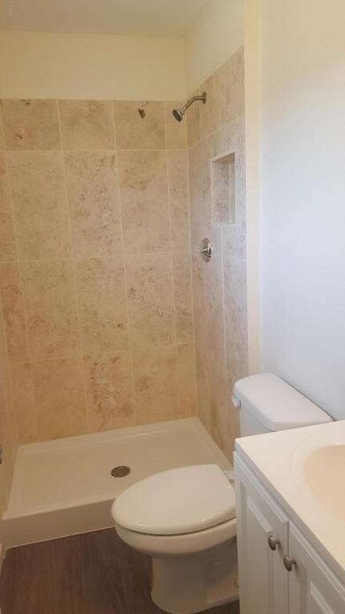 Master shower