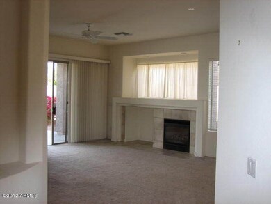 Looking from Kitchen to Living Room