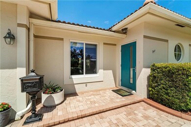 Inviting Front Entrance