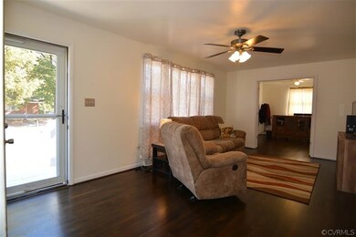 Recently Refinished Gleaming Hardwood Floors