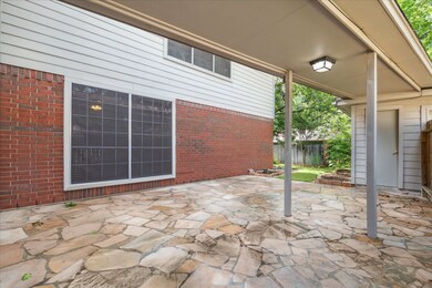 This flagstone patio is the perfect space for summ