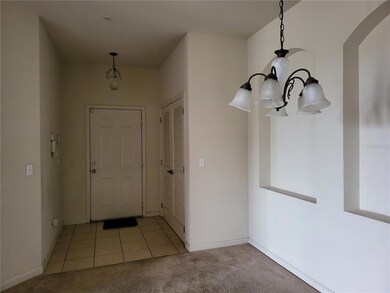 Foyer to dining area