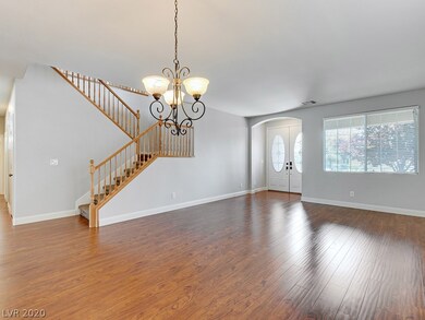 Formal living and dining room upon entry