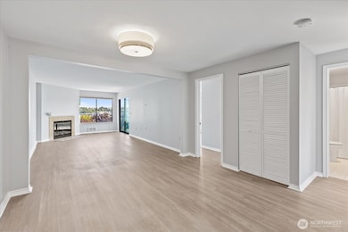 Open layout with expansive Dining Room/Living Room.