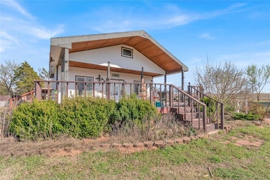 View of back of property