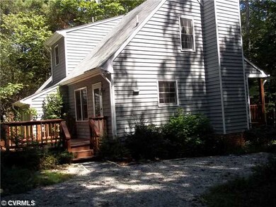 Patio/Deck - Side view of home showing deck llocat