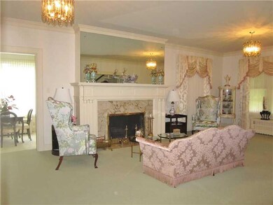 Living Room. spacious formal living room with marb