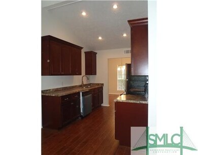 Kitchen. The new kitchen features beautiful hardwa