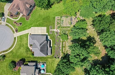 Another aerial view ~ the pristine property at its