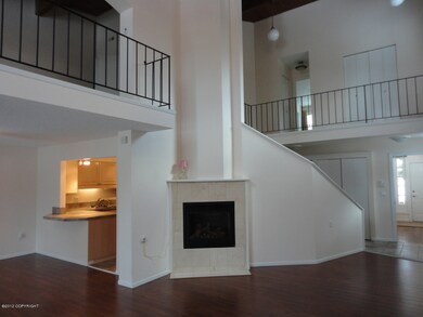 Open two story design