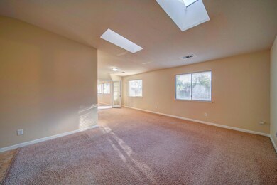 Vaulted Ceiling and Skylights!