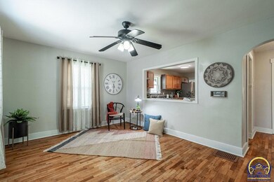 Beautiful Hardwoods in Family Room