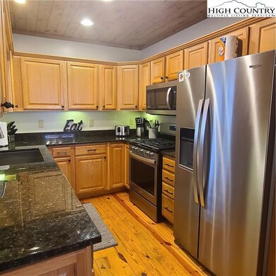 Kitchen with all new Whirlpool stainless appliances!
