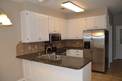 kitchen from back door view