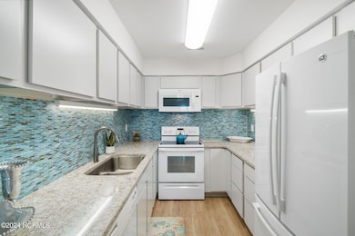 Updated galley kitchen