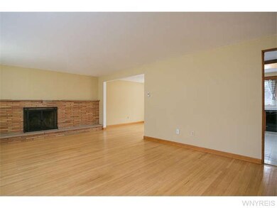 Living Room. Wide open floor plan. Wood burning fi