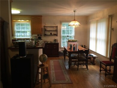 Eat In Kitchen or Dinning Area with Hardwood Floors