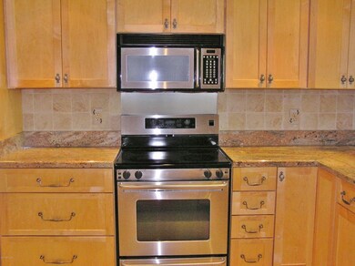 Built-in microwave & electric range