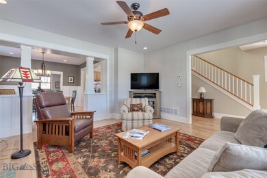 Open to Dining, Stairway, and Entry