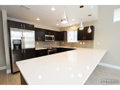 Modern finishes, not actual property.