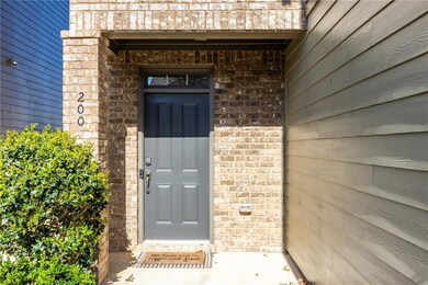 Front entry with covered stoop