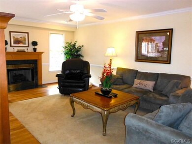 Newly refinished hardwood floors, gas fireplace wi