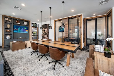 Office featuring tile floors