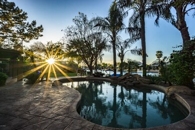Pebble Tec Pool w Waterfall